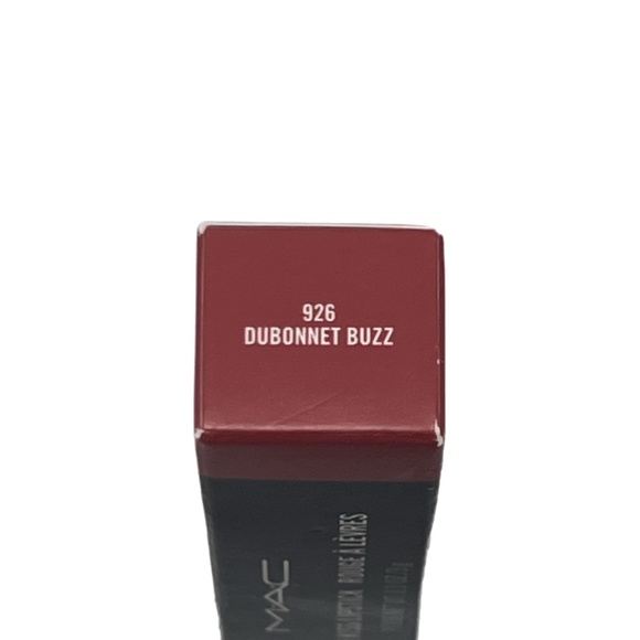 🌵4/$30 NIB MAC Powder Kiss Lipstick in Dubonnet Buzz - Picture 3 of 7